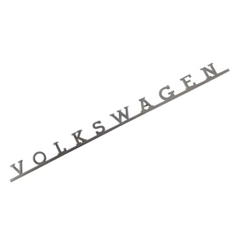 Emblema Volkswagen Cromado Tampa Traseira Kombi Alema RKR