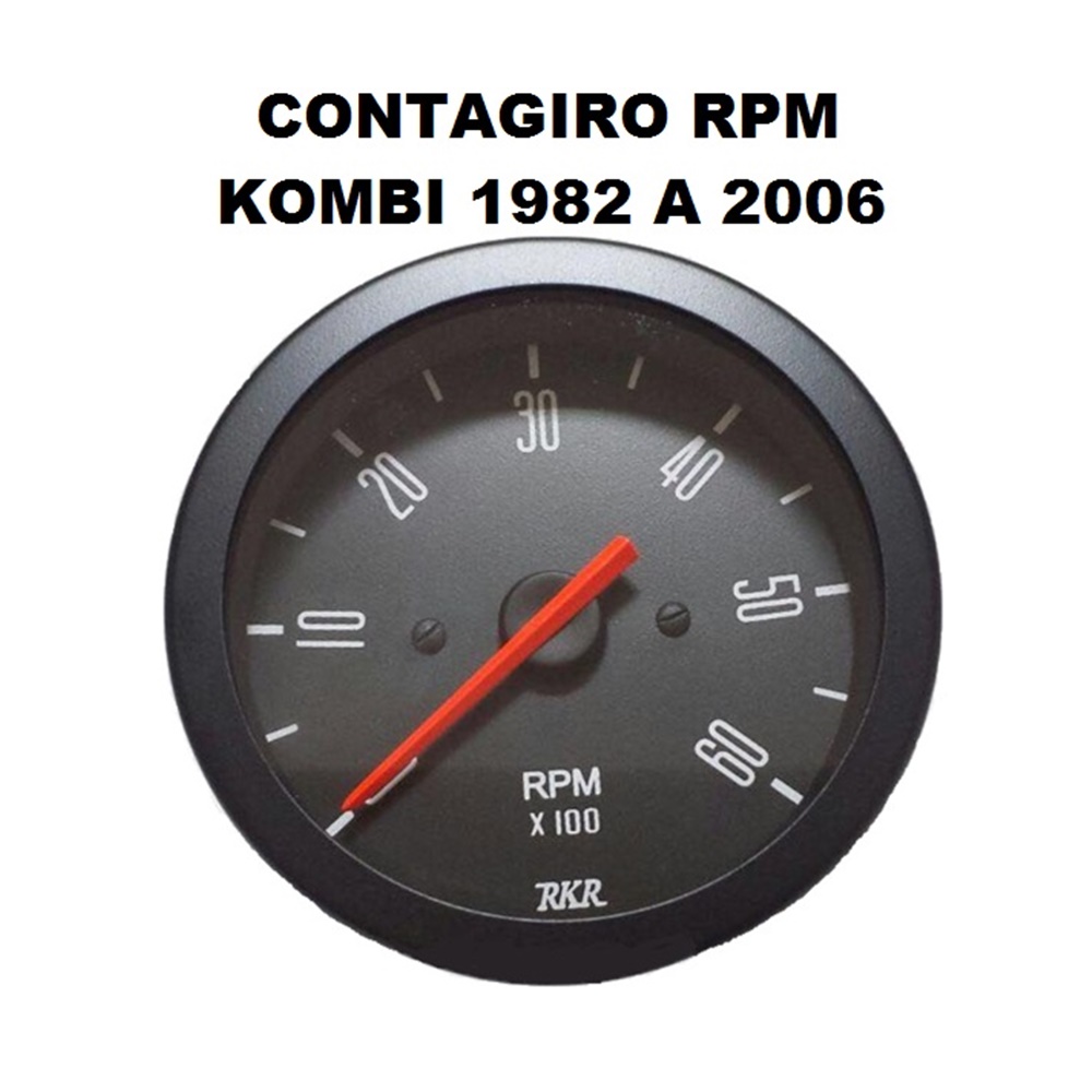 Contagiro RPM Kombi Clipper Preto