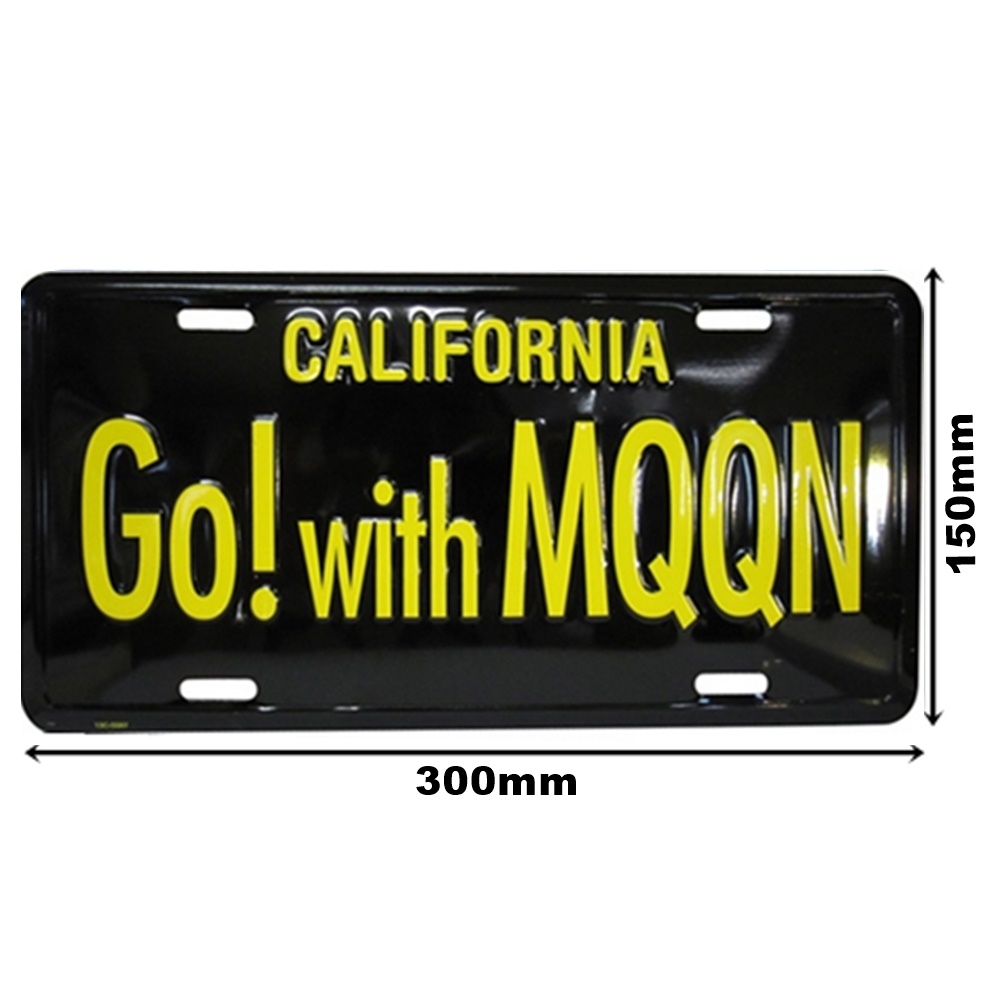 Placa Decorativa Mooneyes Moon California Go